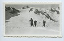 Sciatori sul ghiacciaio del 