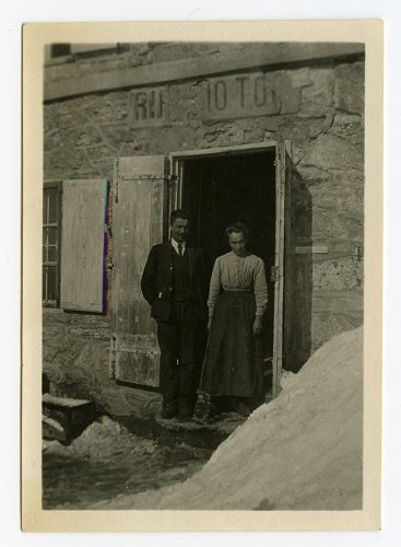 Ernest Bareux e la moglie